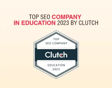 Top Seo Company In Education 2023 By Clutch Badge